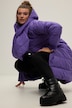 Schneeboots, echtes Leder, Schnürung, Web-Fellfutter, Weite H