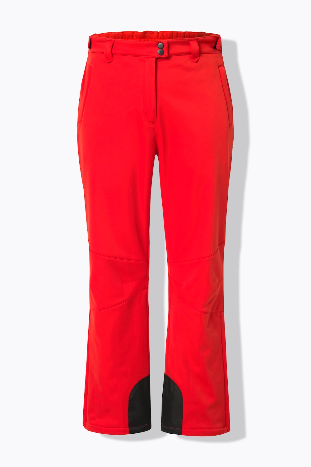 Stora storlekar Softshellbyxa, Dam, röd, storlek: 60, Polyester, Ulla Popken