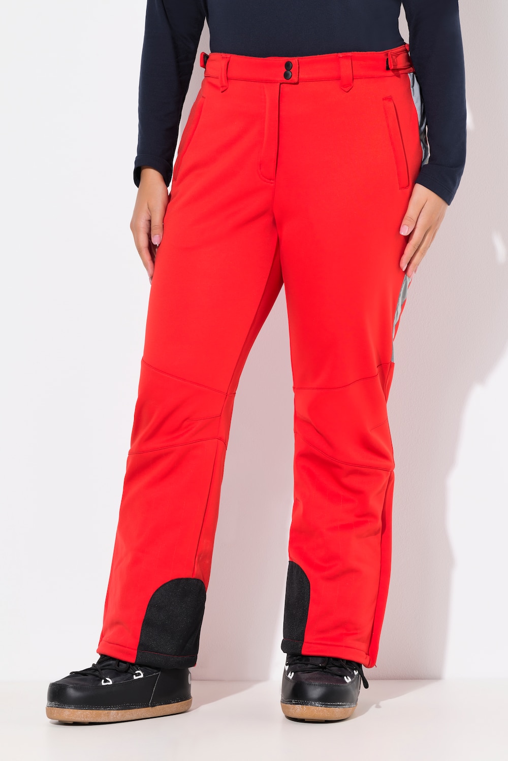Große Größen Softshellhose, Damen, rot, Größe: 58, Polyester, Ulla Popken