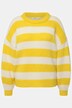 Pullover, oversized, Blockstreifen, Rundhals, Langarm