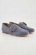 Leder-Loafer, lederbezogene Zierspange, Weite H