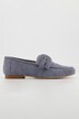 Leder-Loafer, lederbezogene Zierspange, Weite H