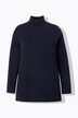 Rollkragen-Pullover, Noppen, Langarm, Biobaumwolle