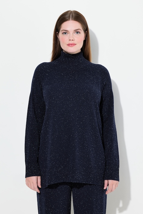 Eco Cotton Textured Long Sleeve Knit Sweater