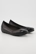 Caprice Leder-Ballerinas, Lackleder-Spitze, Weite H