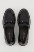 Caprice Leder-Loafer, Lackleder, Wechselfußbett