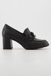Tamaris comfortabele loafers van leer, verwisselbaar voetbed, gerecycled