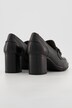 Tamaris comfortabele loafers van leer, verwisselbaar voetbed, gerecycled
