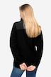 Mixed Textured Zip Up Teddy Jacket