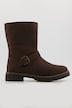Leder-Boots, Wachsleder, Webpelzfutter, Weite H