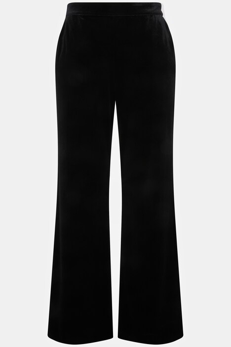 Pantalon Jean Large Fille 8-14 Ans - Coupe Tendance, Noir, Confortable, Taille Élastique