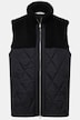 Quilted Teddy Patch Vest