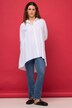 Asymmetric A-Line Button-Down Shirt