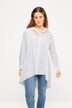 Asymmetric A-Line Button-Down Shirt