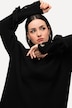 Pullover, Ärmel mit Ösen und Bändern, oversized
