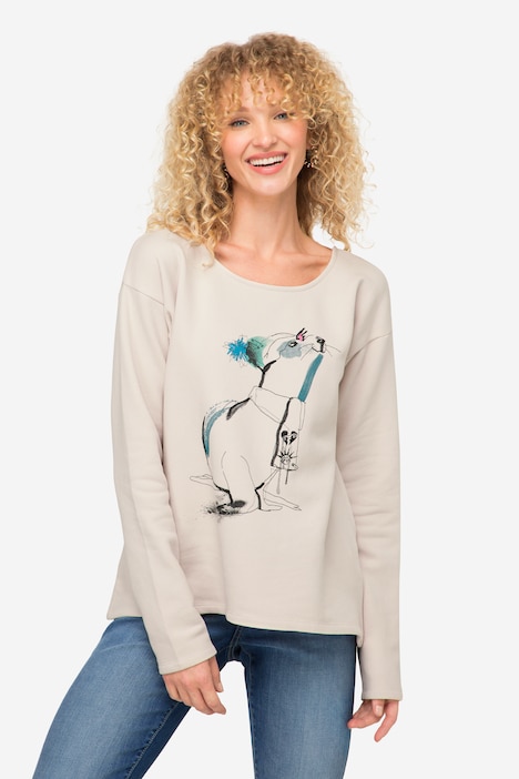 Winter Seal Long Sleeve Graphic Sweatshirt