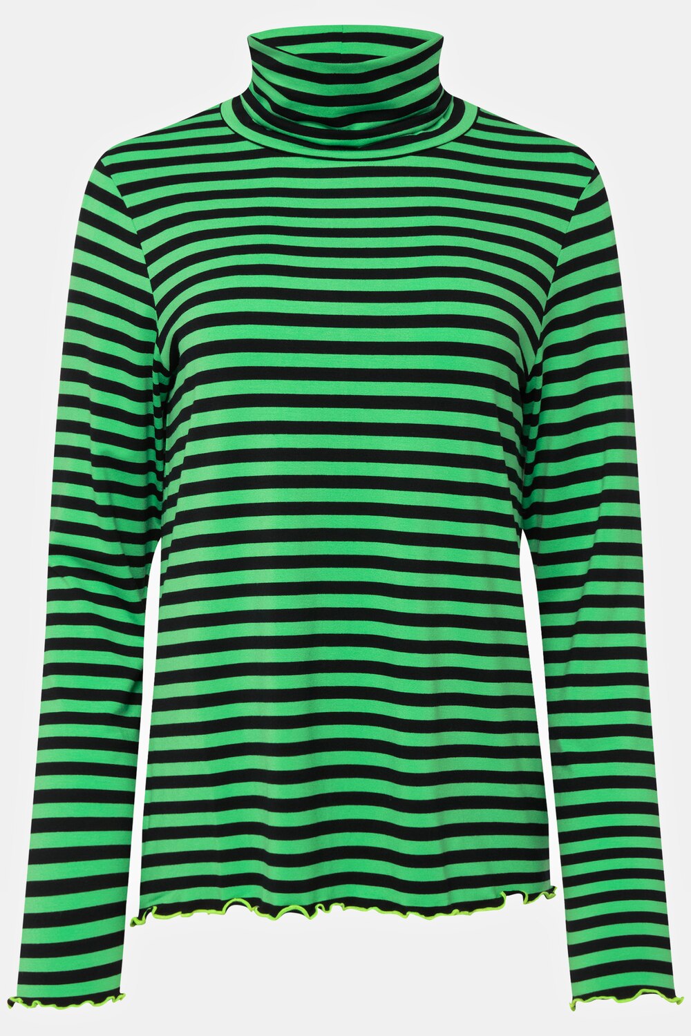 Stora storlekar T-shirt, Dam, grön, storlek: L, Viskos, LAURASON