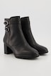 Botines de piel, confort Tamaris, remaches decorativos, ancho H