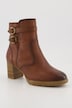 Leather ankle boots