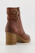 Leather ankle boots