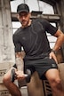 Short de sport JAY-PI FLEXNAMIC®, collection Fitness. Taille élastique et technologie QuickDry