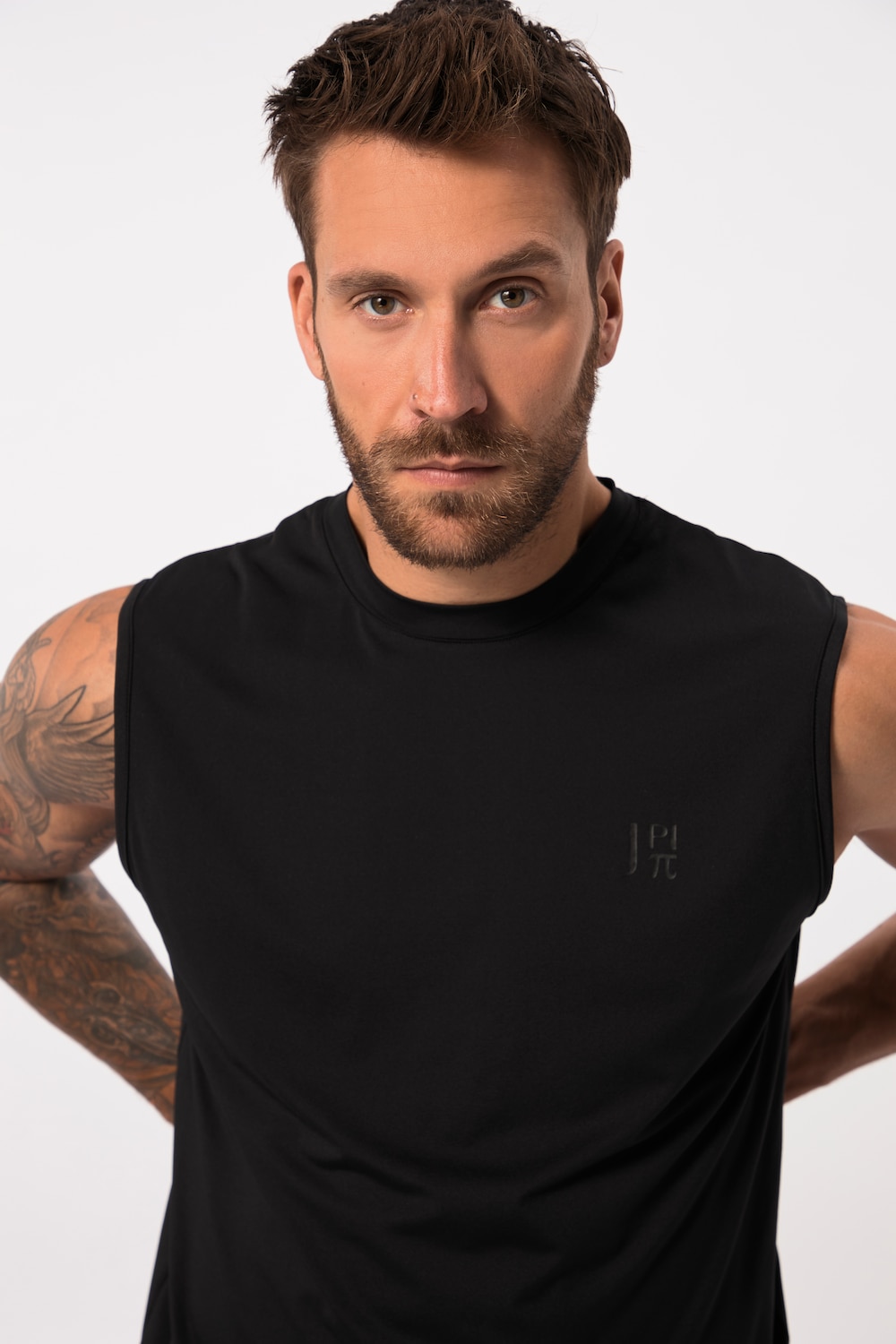 Stora storlekar Linne FLEXNAMIC®, Her, svart, storlek: XXL, Polyester, JAY-PI