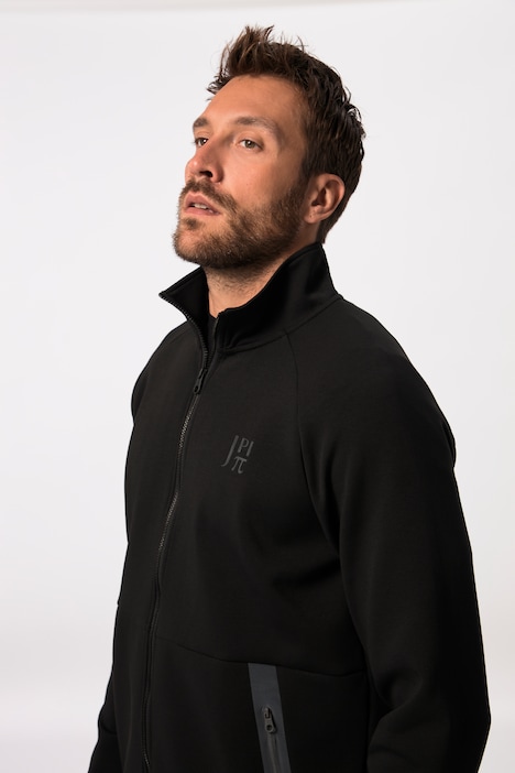 JAY-PI Sweatjacke FLEXNAMIC®, Fitness, Stehkragen, Zipptaschen