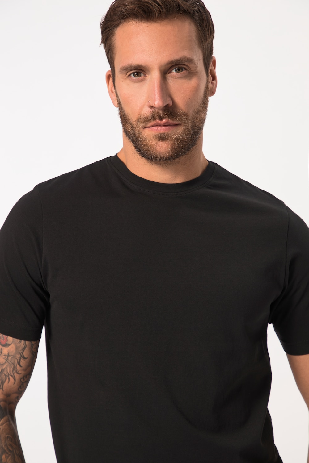 Stora storlekar T-shirt Iron Anvil, Her, svart, storlek: XL, Bomull/Polyester, JAY-PI