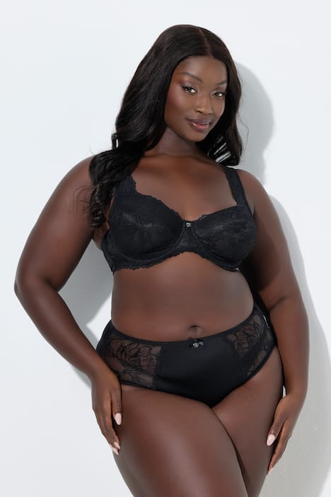 Midislip, Mikrofaser, seitliche Spitze