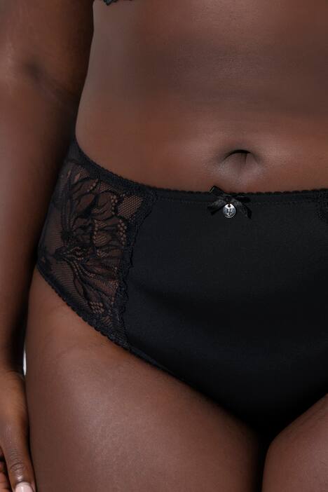 Midislip, Mikrofaser, seitliche Spitze