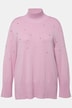 Pullover, Perlen, Stehkragen, Langarm
