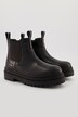 Chunky Chelsea-Boots, Elastikeinsatz, Zipper, Weite H