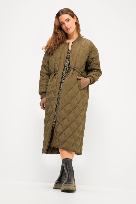 Long Quilted Coat | all Coats | Coats