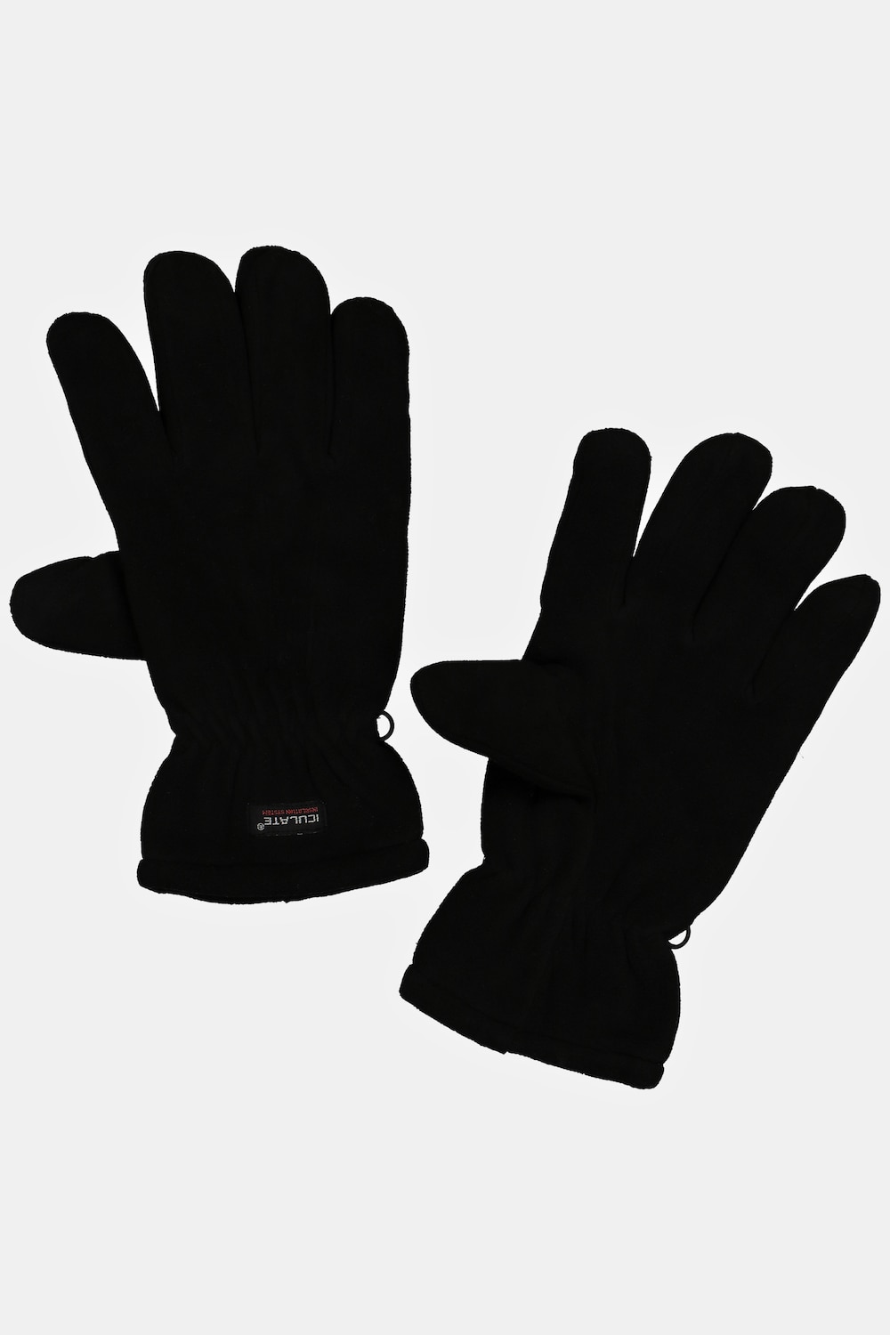 Grote Maten Fleece-handschoenen, Heren, zwart, Maat: One Size, Polyester, JP1880