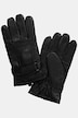 Leather gloves, genuine leather, warm lining, strap