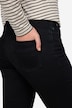 Winterjeans, straight fit, 5-pocket, met gerecycled polyester