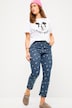 Mom Jeans, Mickey Mouse, 5-Pocket, Button-Fly