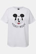 T-Shirt, oversized, Mickey Mouse Print, Rundhals, Halbarm