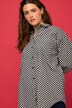 Oversized Checkered Button-Down Shirt