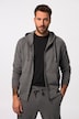 Veste à capuche JAY-PI, collection fitness. En molleton avec des imprimés.