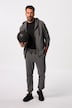 Veste à capuche JAY-PI, collection fitness. En molleton avec des imprimés.