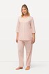 Eyelet Embroidery Pajama Set