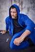 JAY-PI Sweathose, Fitness, Modern Fit, Elastikbund, seitliche Taschen