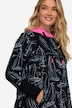 Sweatkleid, allover Print