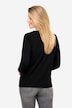 T-shirt, regular fit, Statement-print, rund hals, langærmet, OEKO-TEX