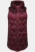 HYPRAR Long-Steppweste, wasserabweisend, 2-Wege-Zipper