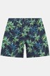 Shorts da mare JAY-PI con cintura elastica e stampa con palme