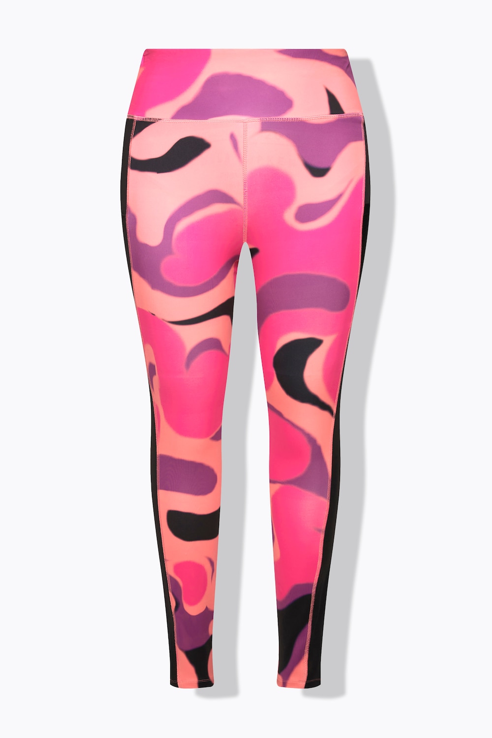 Stora storlekar Träningsleggings, Dam, lila, storlek: 54/56, Polyester/Elastan, Ulla Popken
