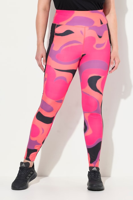 Sportleggings, schnelltrocknend, High Waist, recycelt