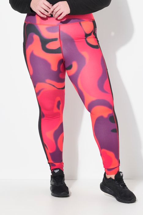 Abstract Print Quick Dry Leggings